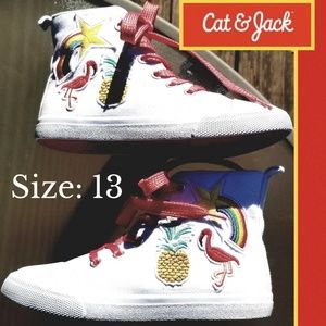 Fun Time Cat & Jack Hi-Top Kicks